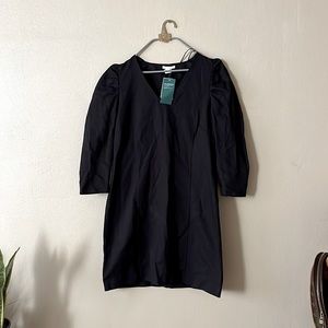 H&M Black Puff Dress